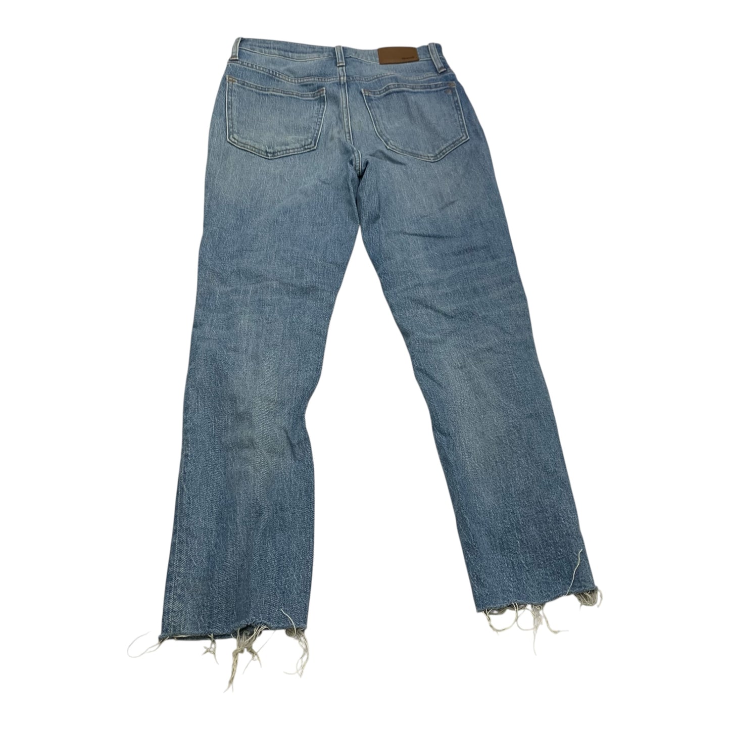 Jeans Straight By Madewell In Blue Denim, Size: 2