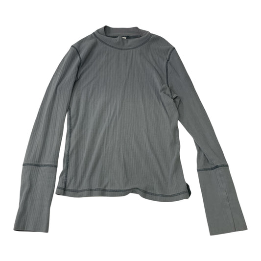 Top Long Sleeve By Free People In Grey, Size: L