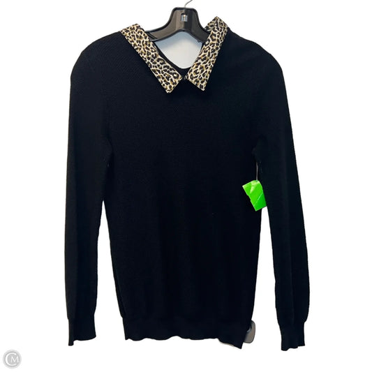 Top Long Sleeve By J. Crew In Black, Size: S