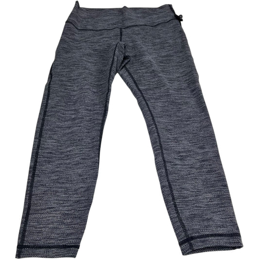 Athletic Leggings Capris By Lululemon In Grey, Size: M