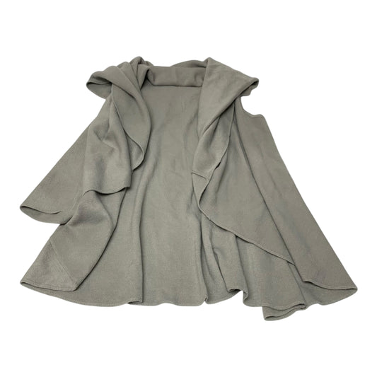 Poncho By Look In Grey, Size: Osfm