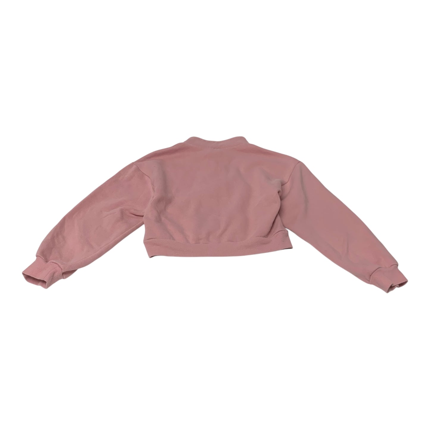 Sweatshirt Collar By Divided In Pink, Size: Xs