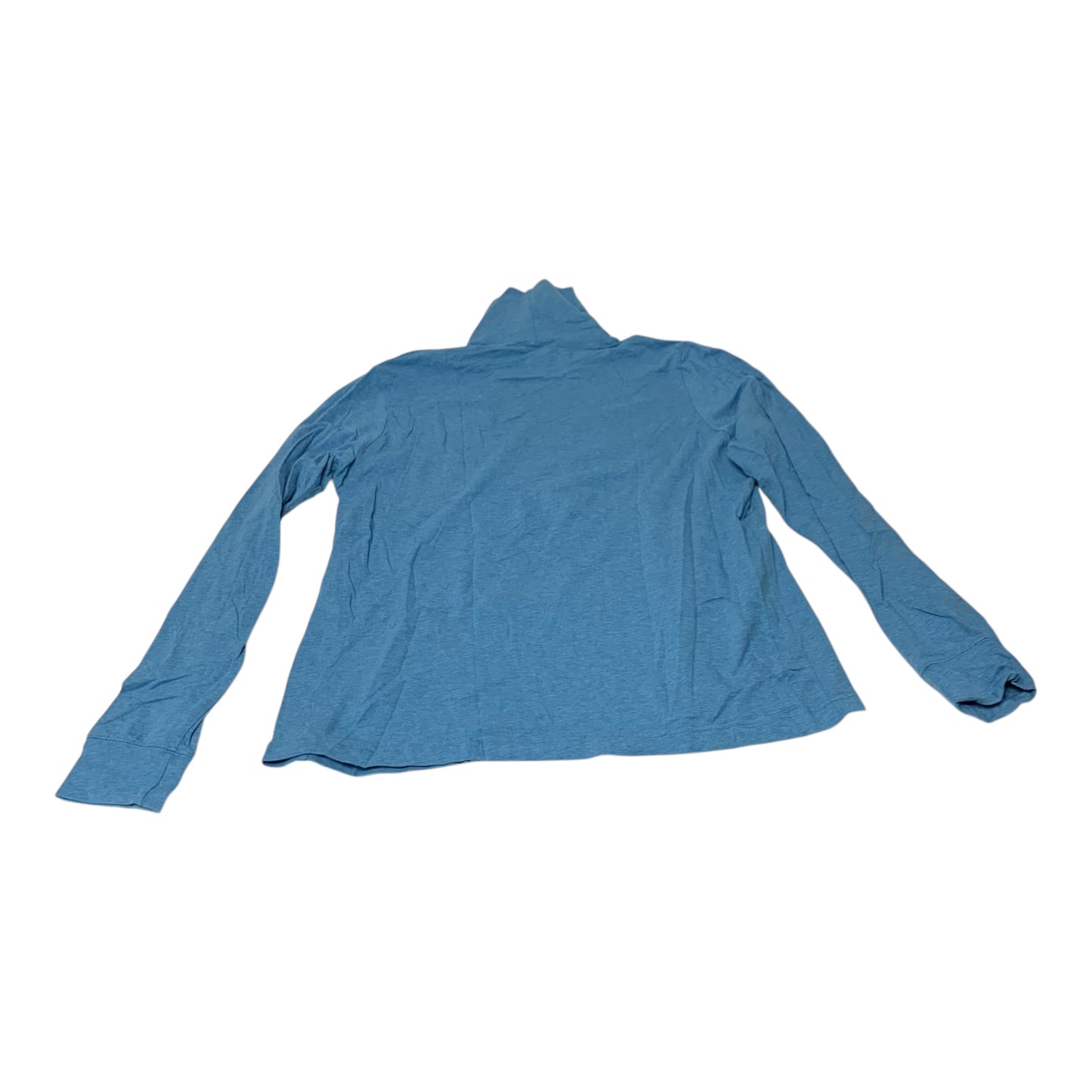 Top Long Sleeve By Cherokee In Blue, Size: Xl