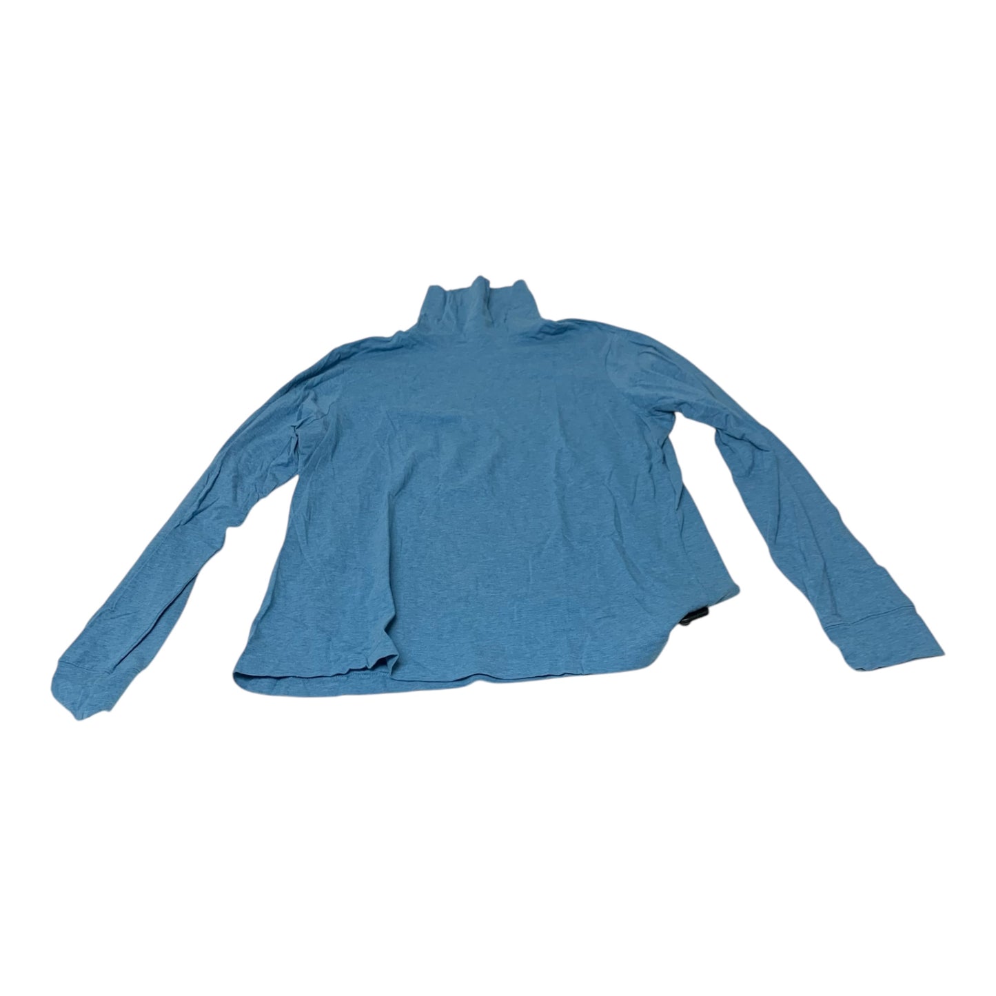 Top Long Sleeve By Cherokee In Blue, Size: Xl