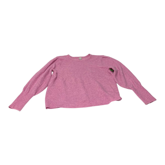 Sweater By A New Day In Pink, Size: 1x