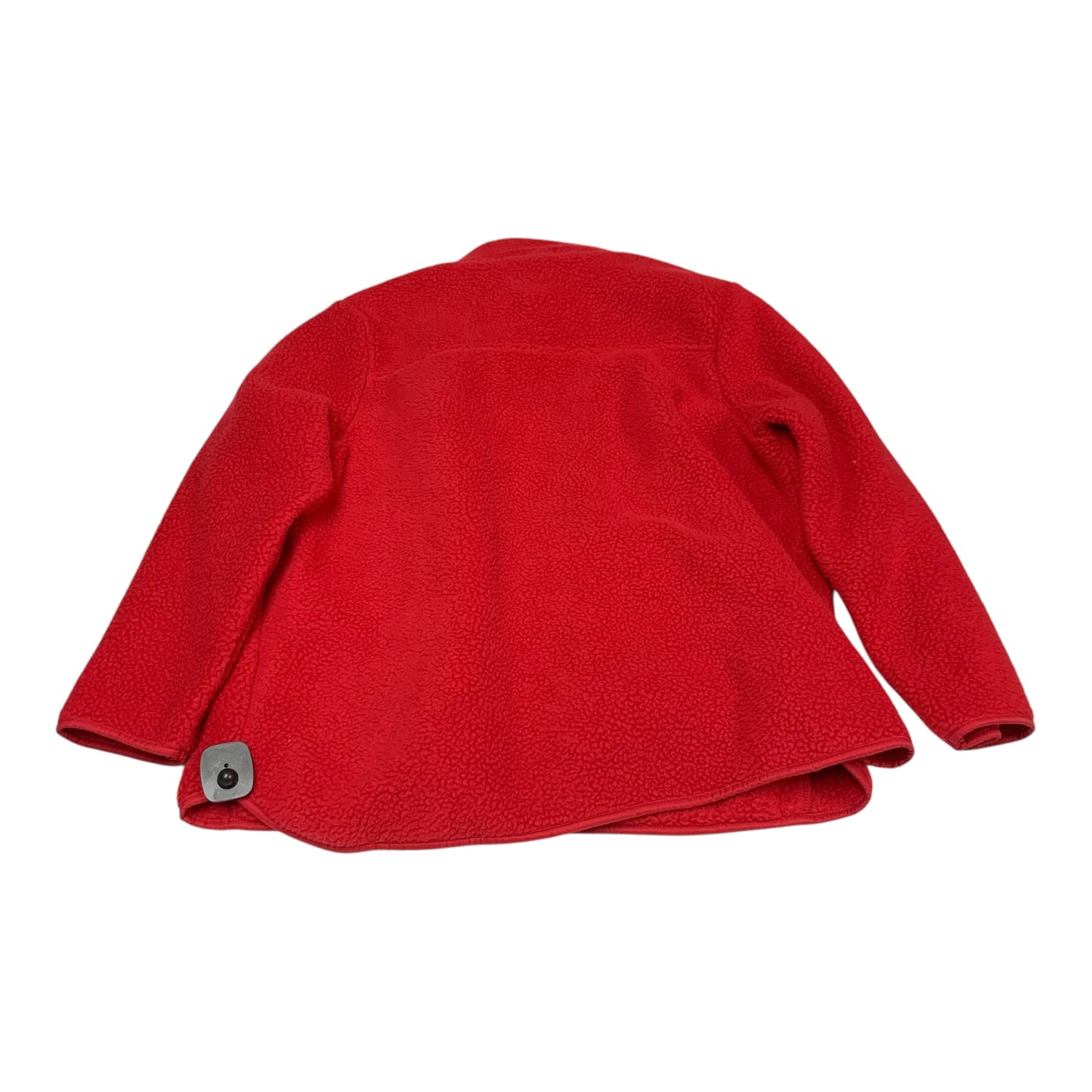 Jacket Faux Fur & Sherpa By Talbots In Red, Size: 2x