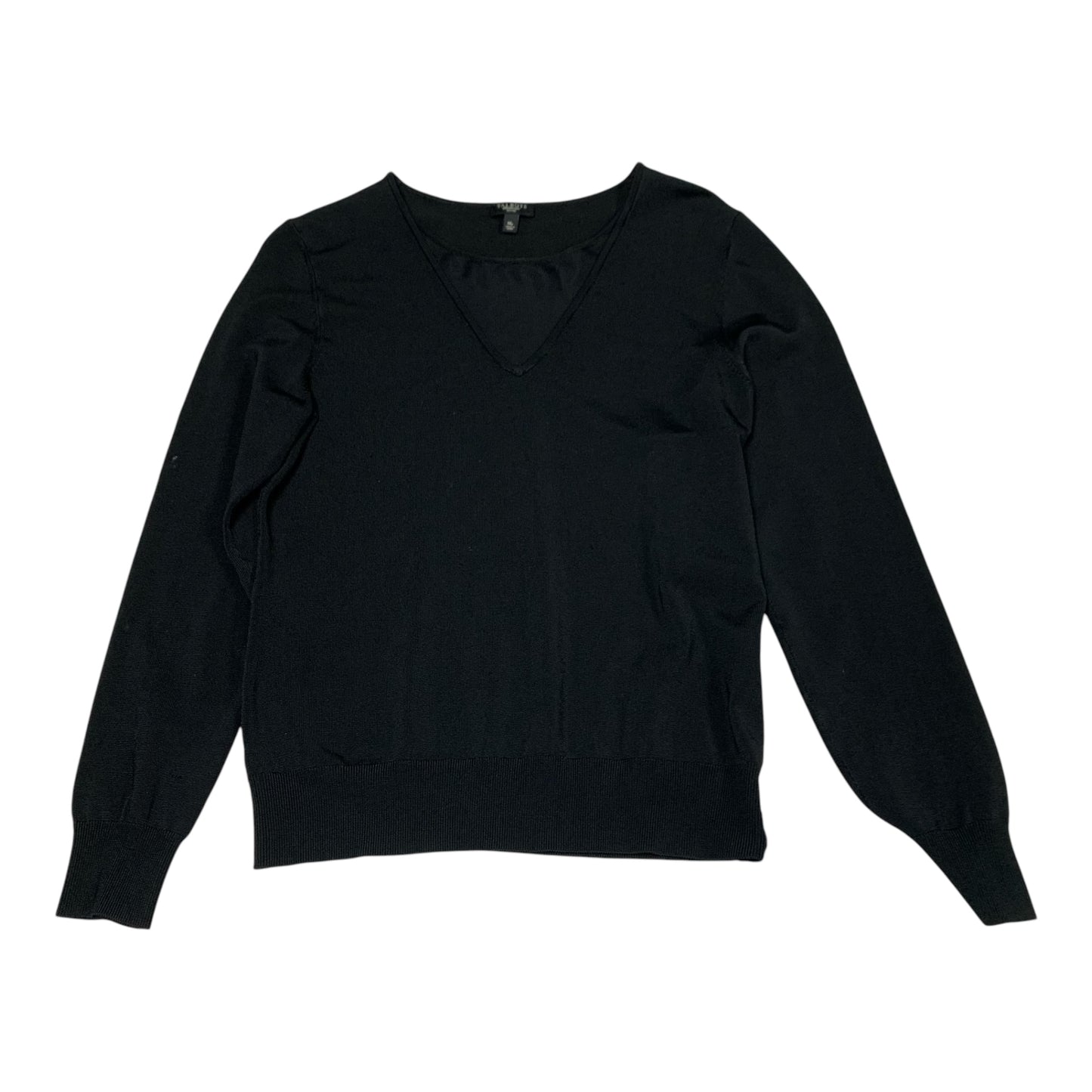 Top Long Sleeve By Talbots In Black, Size: Mp