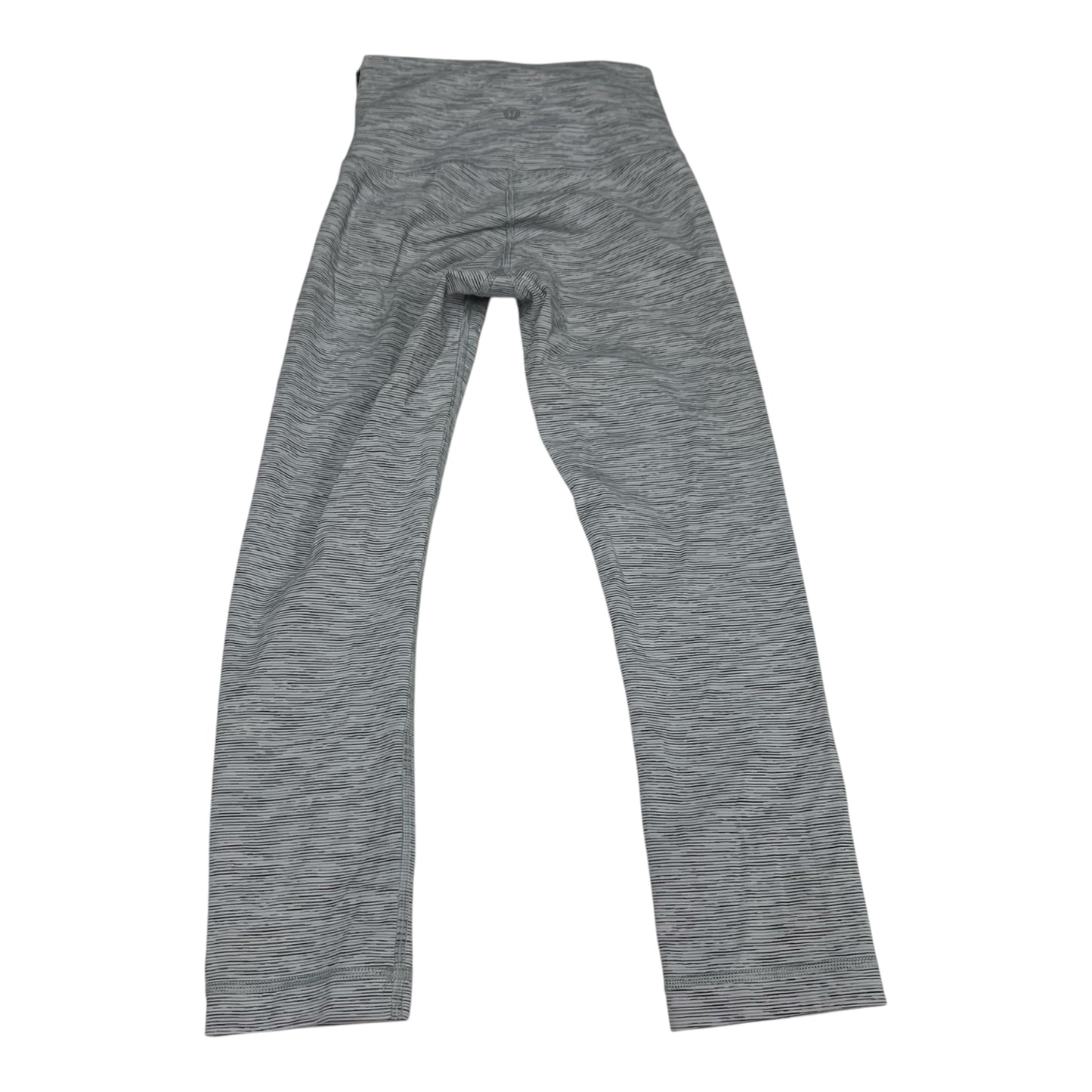 Athletic Leggings Capris By Lululemon In Grey, Size: Xs