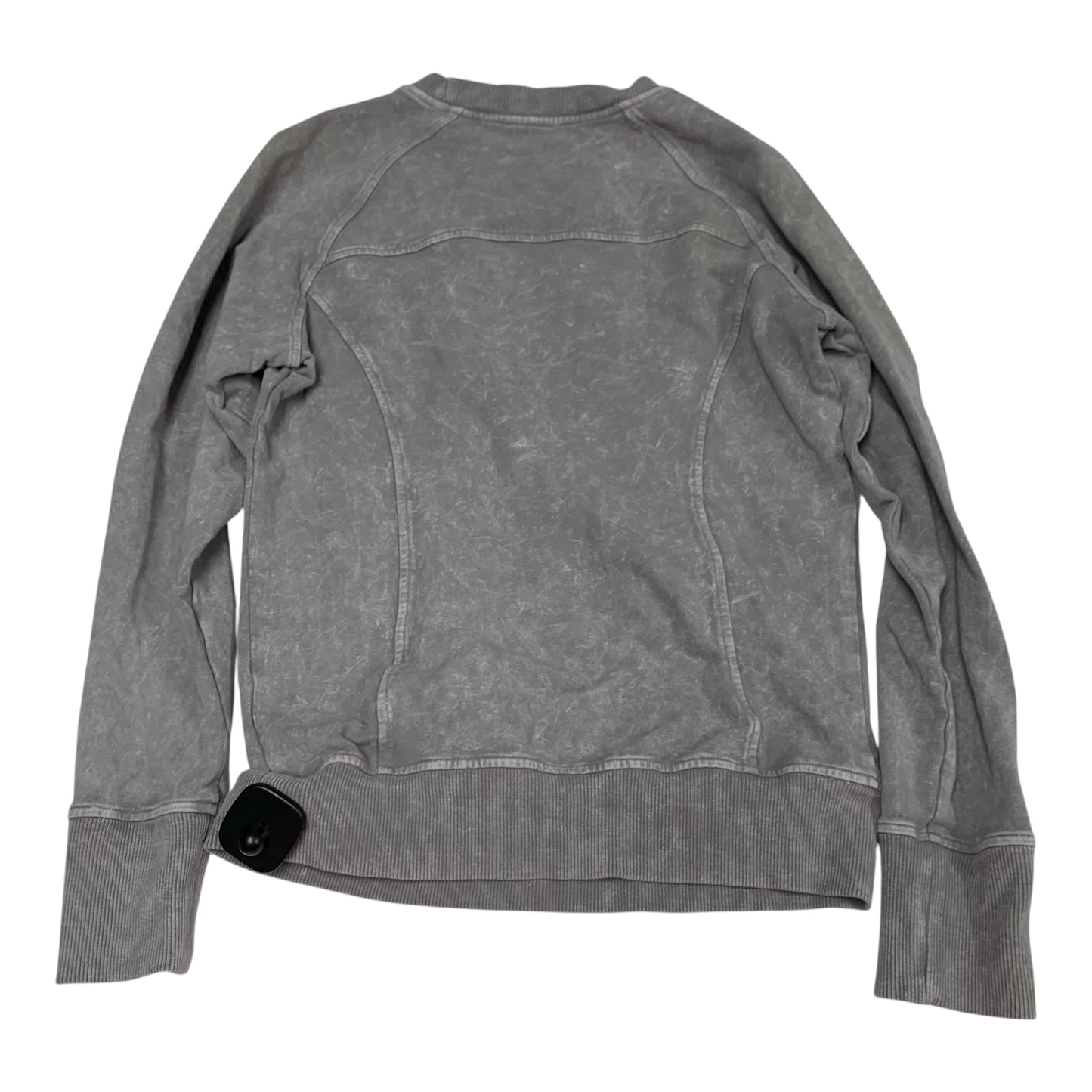 Sweatshirt Crewneck By Lululemon In Grey, Size: S