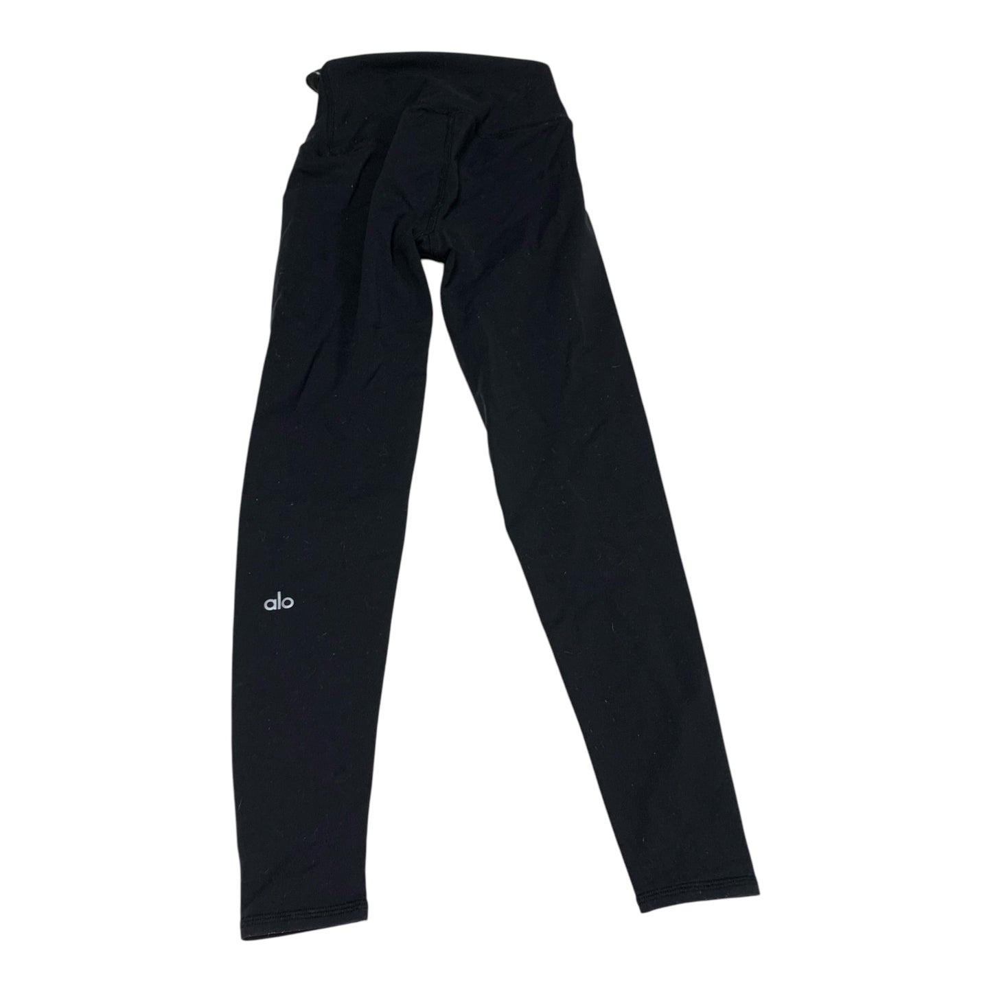 Athletic Leggings By Alo In Black, Size: Xxs