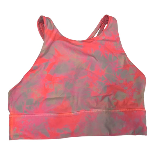 Athletic Bra By Lululemon In Pink, Size: M