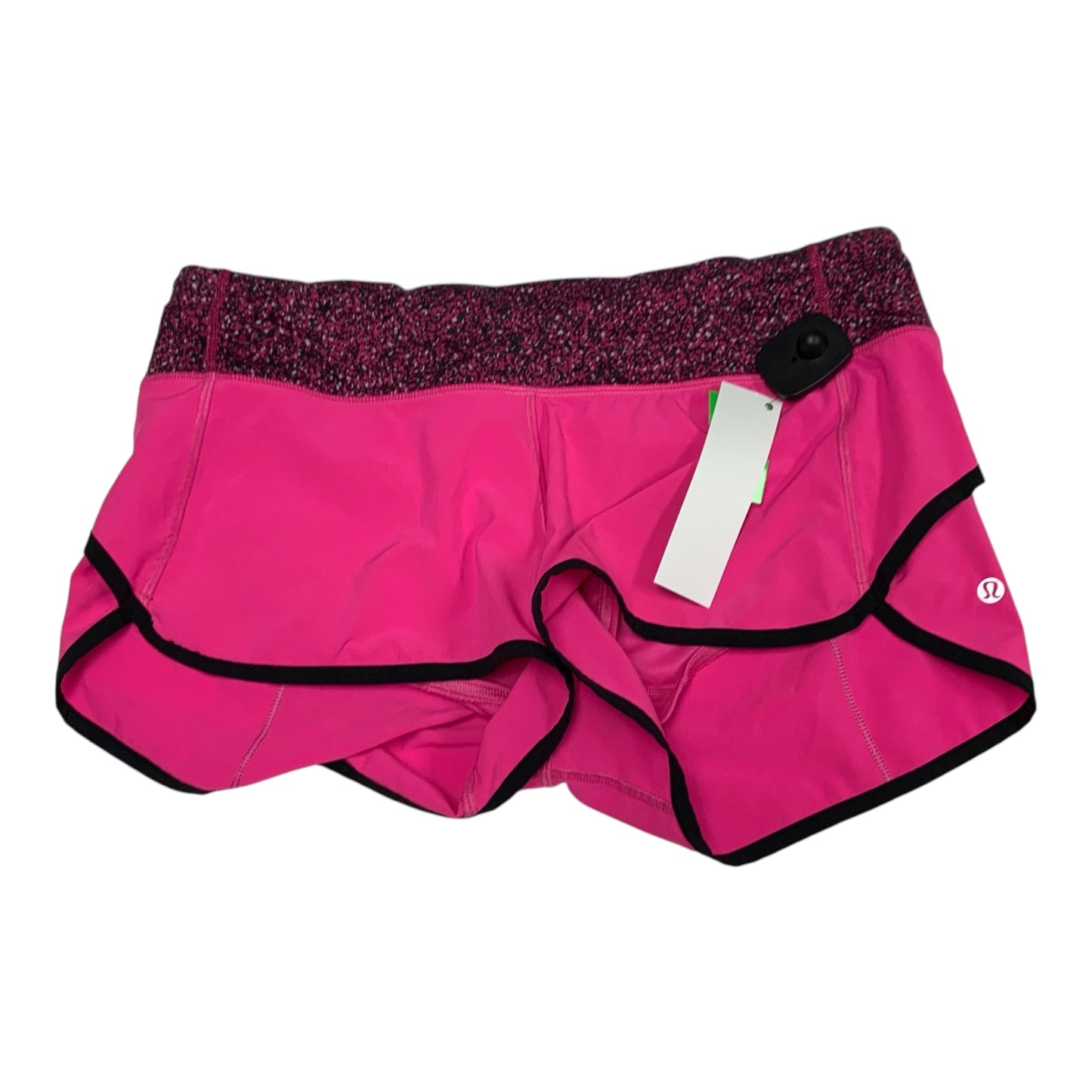 Athletic Shorts By Lululemon In Pink, Size: M