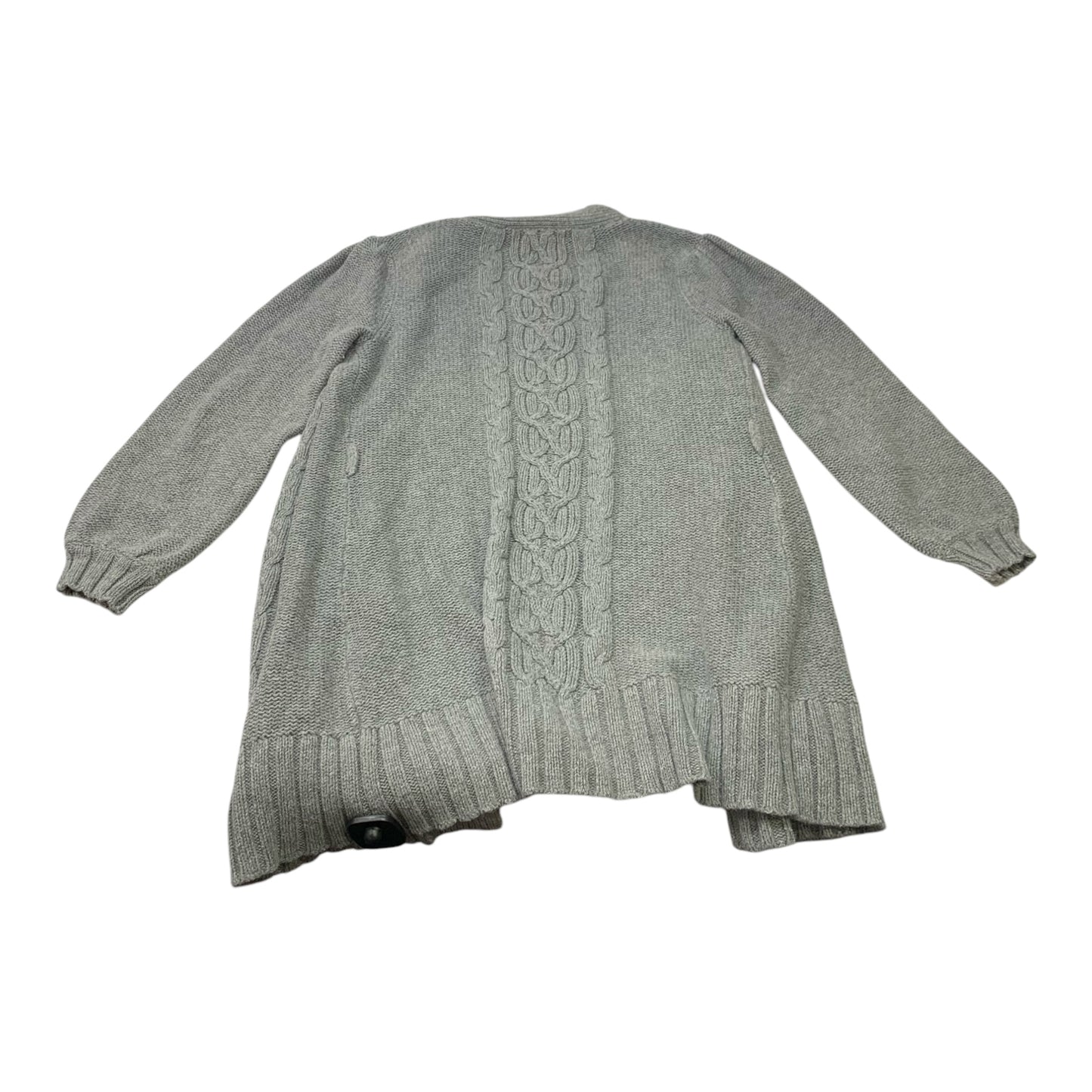 Sweater Cardigan By Old Navy In Grey, Size: L