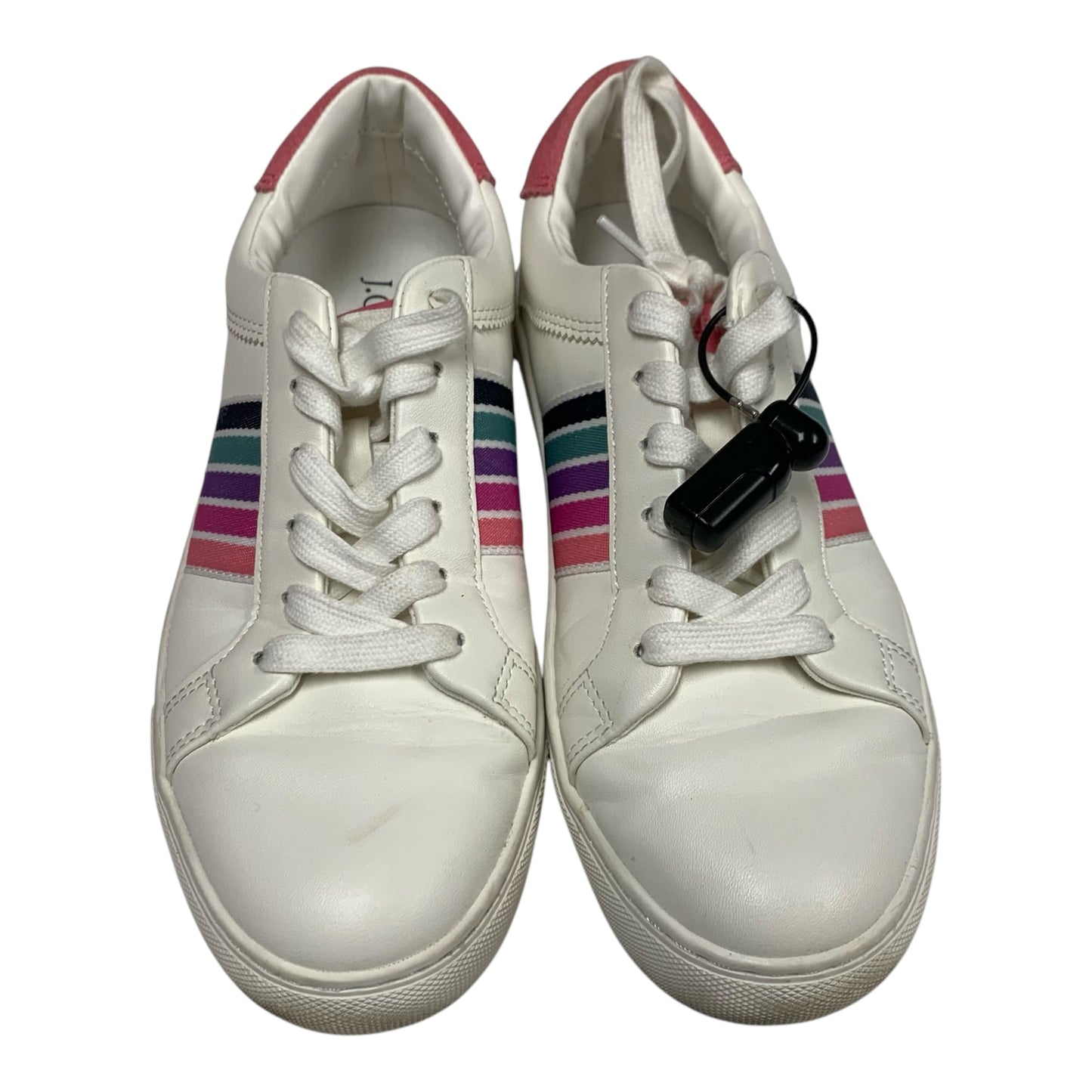 Shoes Sneakers By J. Crew In Pink & White, Size: 7