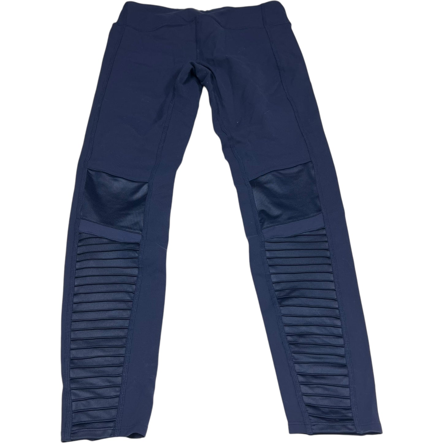 Athletic Leggings By Alo In Navy, Size: L