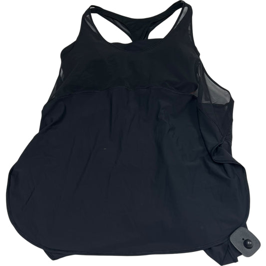 Athletic Tank Top By Lululemon In Black, Size: L