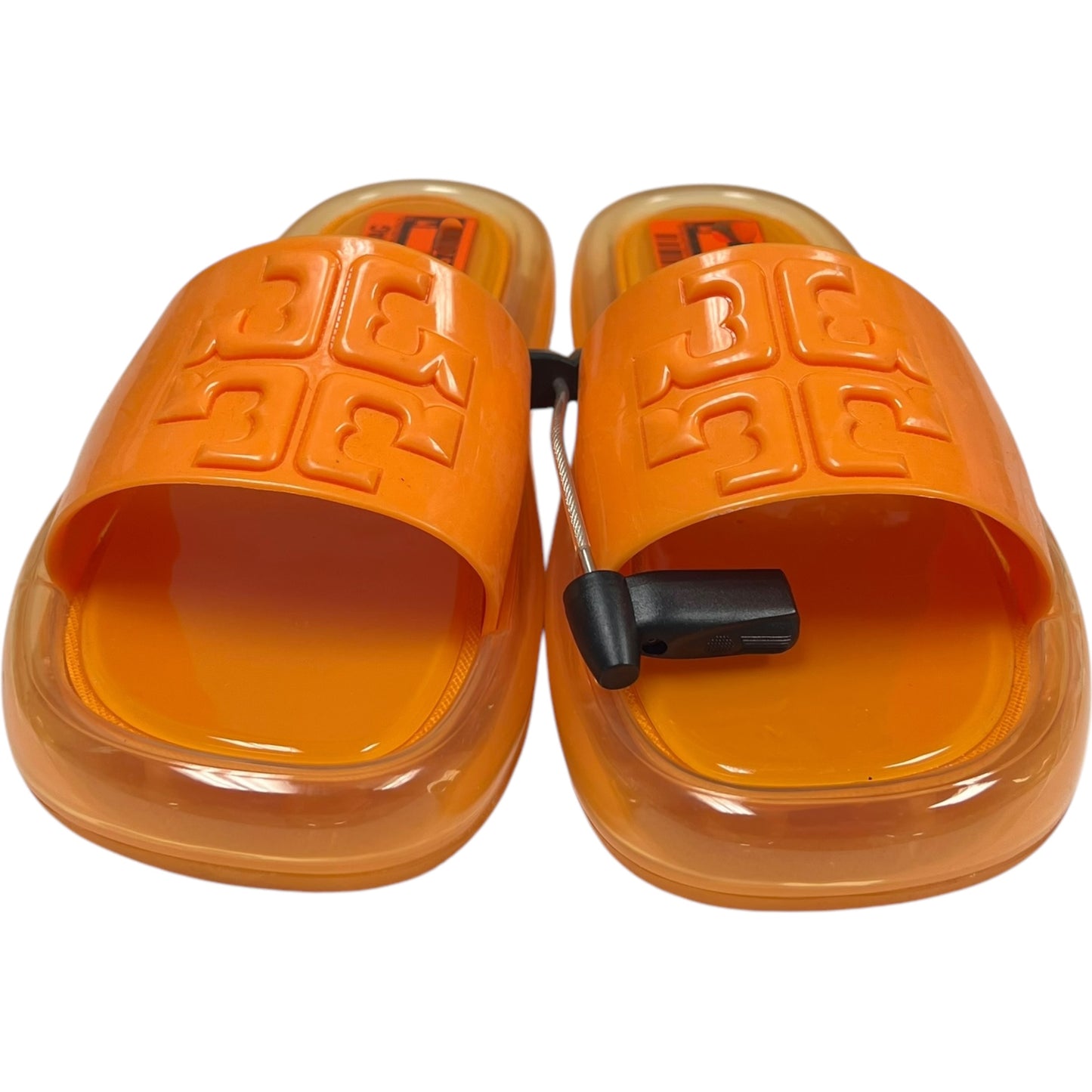 Sandals Designer By Tory Burch In Orange, Size: 9