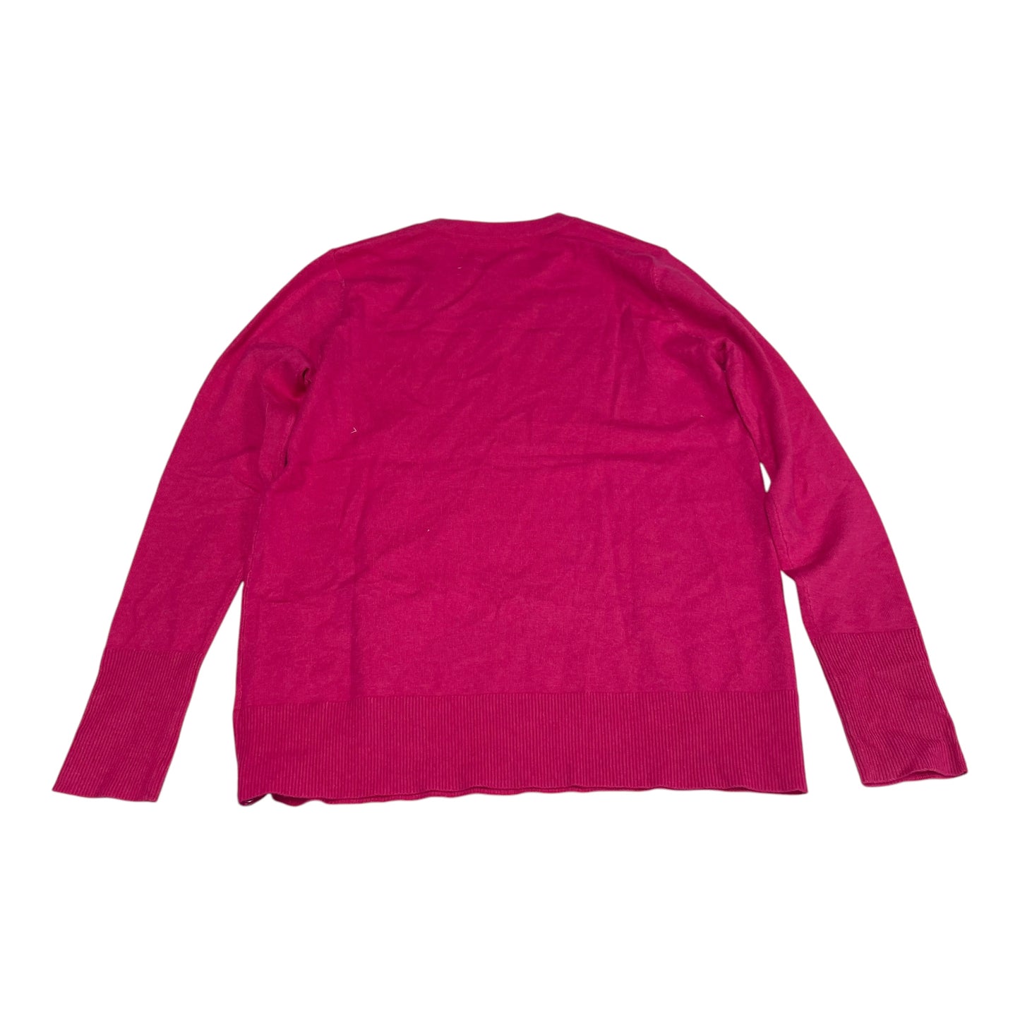 Top Long Sleeve By Pulse In Pink, Size: S