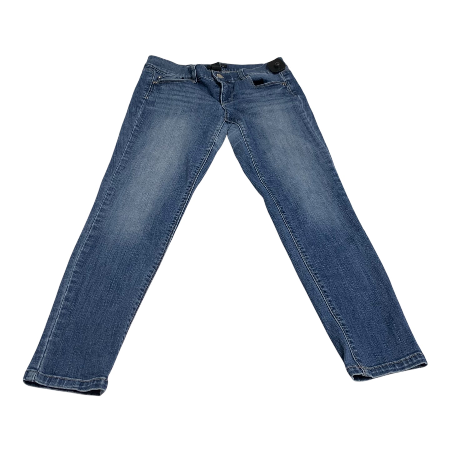 Jeans Skinny By White House Black Market In Blue Denim, Size: 8