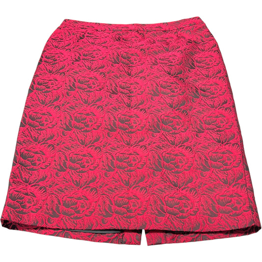 Skirt Midi By Calvin Klein In Red, Size: M