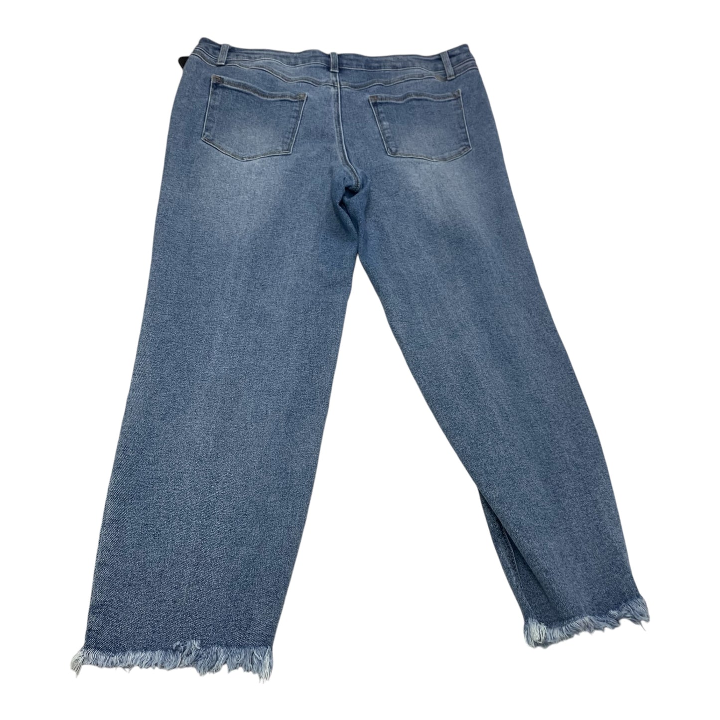 Jeans Straight By 1822 Denim In Blue Denim, Size: 14