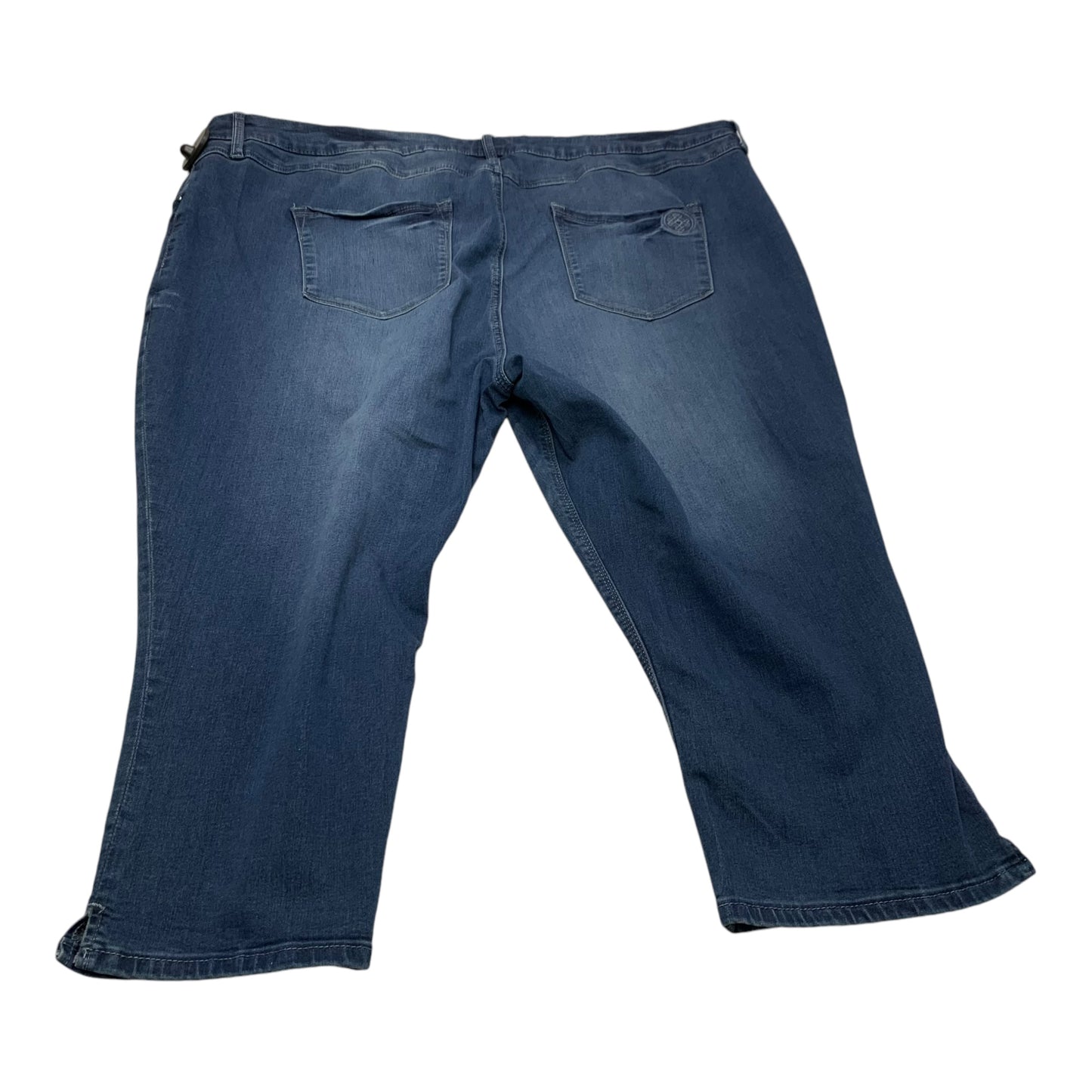 Jeans Straight By Avenue In Blue Denim, Size: 26