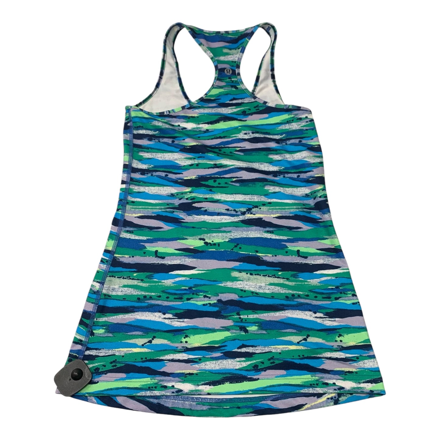 Athletic Tank Top By Lululemon In Blue & Green, Size: S