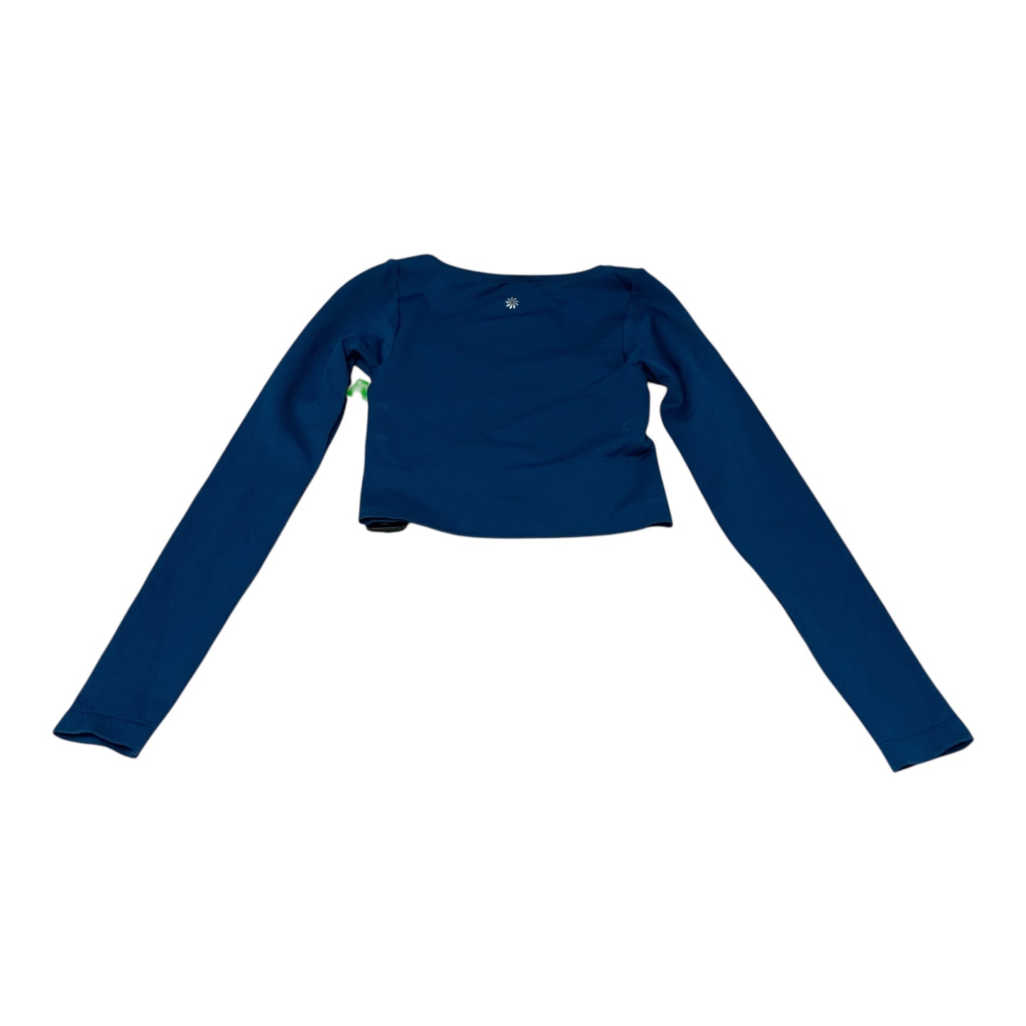 Athletic Top Long Sleeve Crewneck By Athleta In Blue, Size: Xs