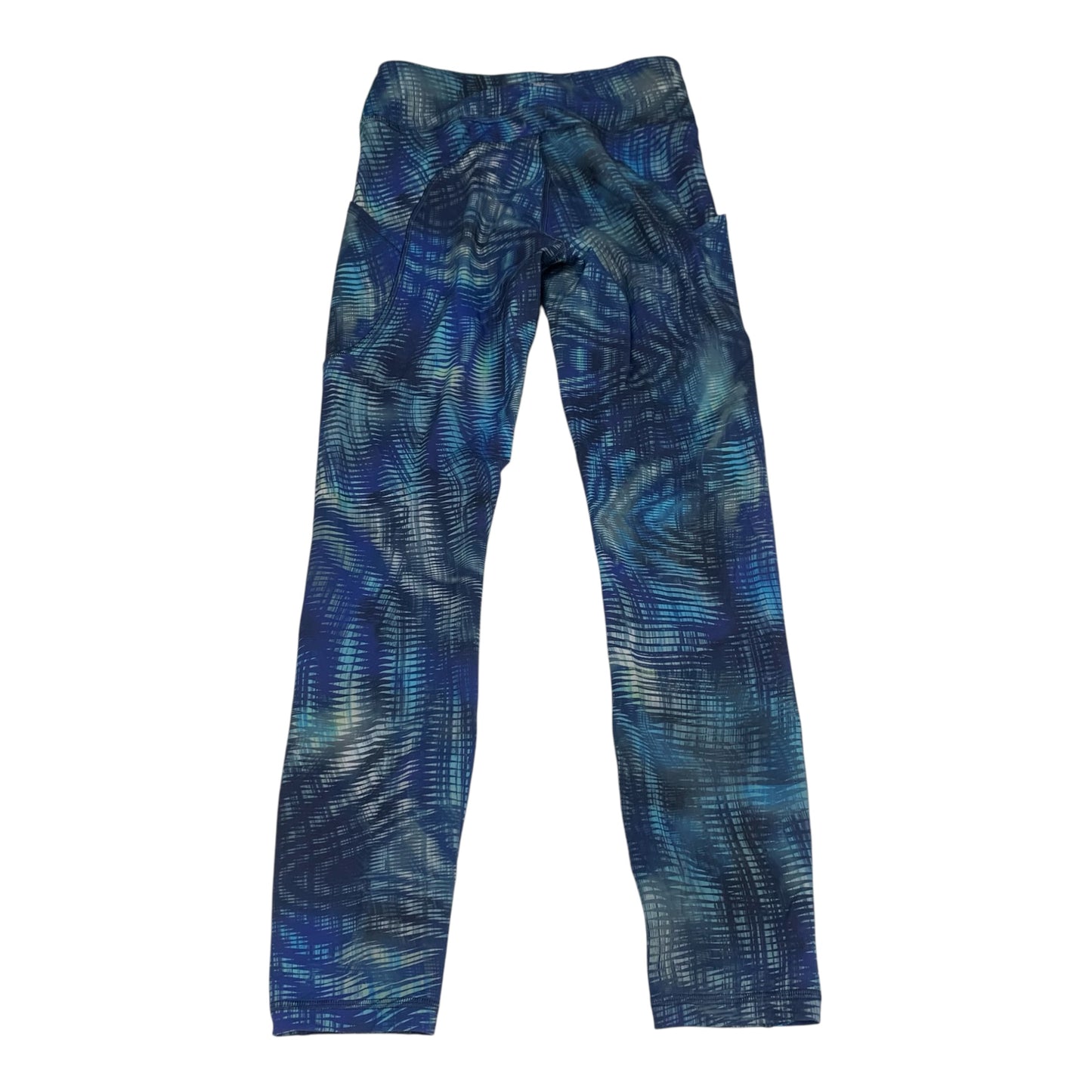 Athletic Capris By Lululemon In Blue, Size: S