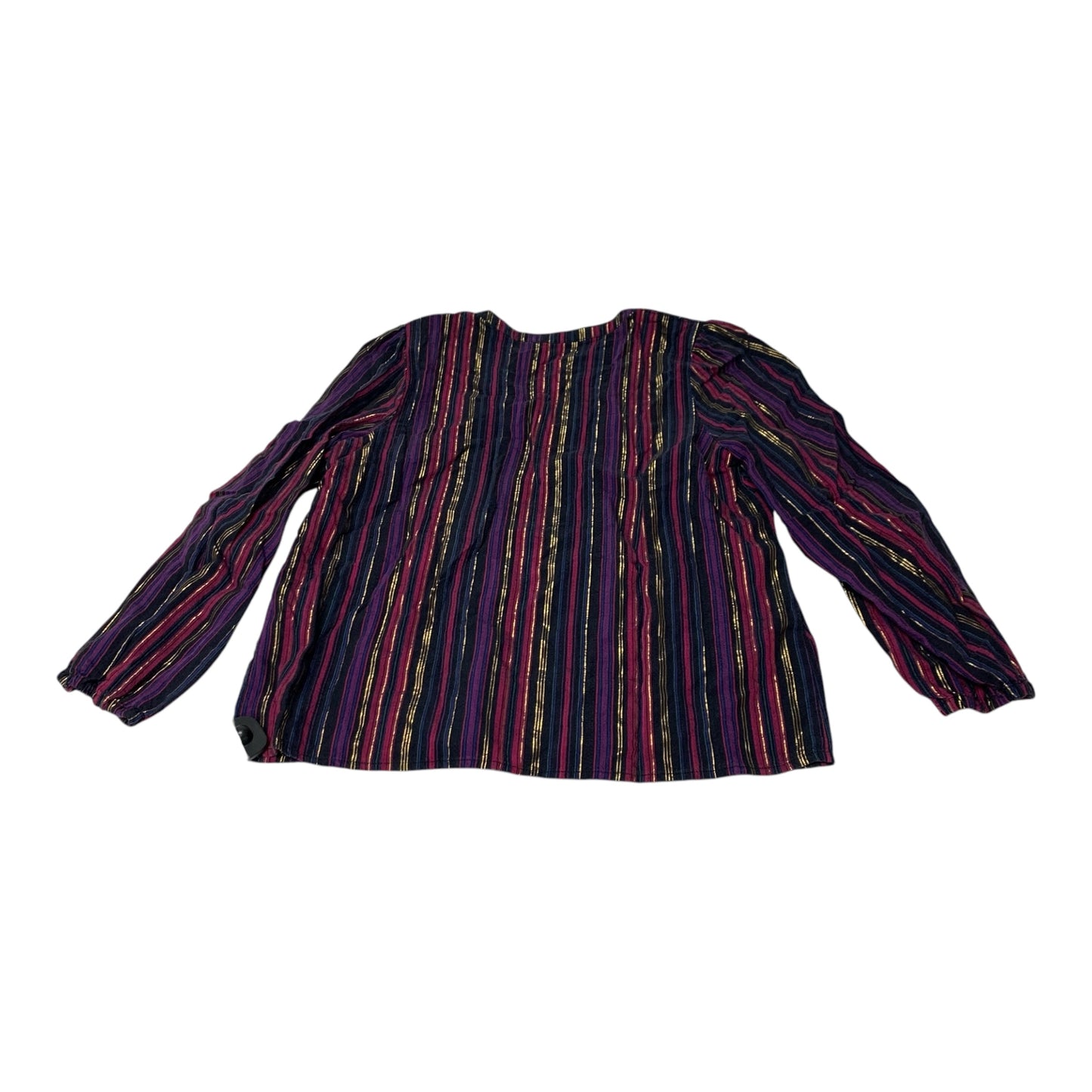 Top Long Sleeve By Marine Layer In Purple, Size: S