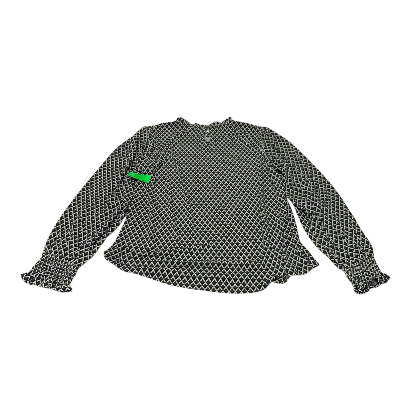 Top Long Sleeve By Adrianna Papell In Green, Size: M