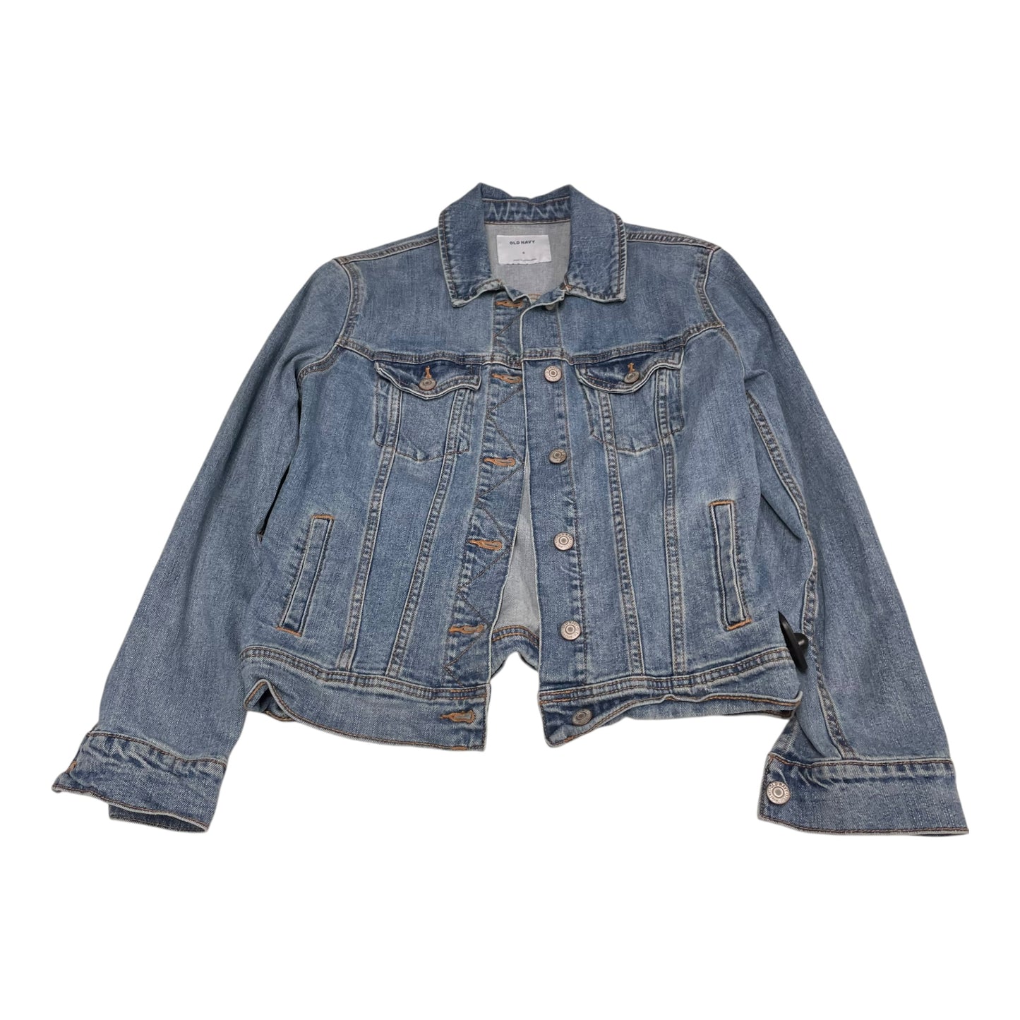 Jacket Denim By Old Navy In Blue Denim, Size: S