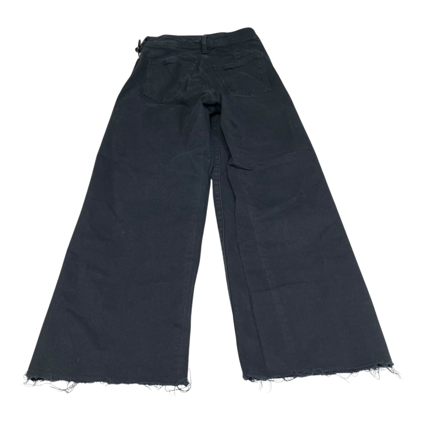 Jeans Wide Leg By Universal Thread In Black Denim, Size: 4