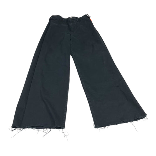 Jeans Wide Leg By Universal Thread In Black Denim, Size: 4