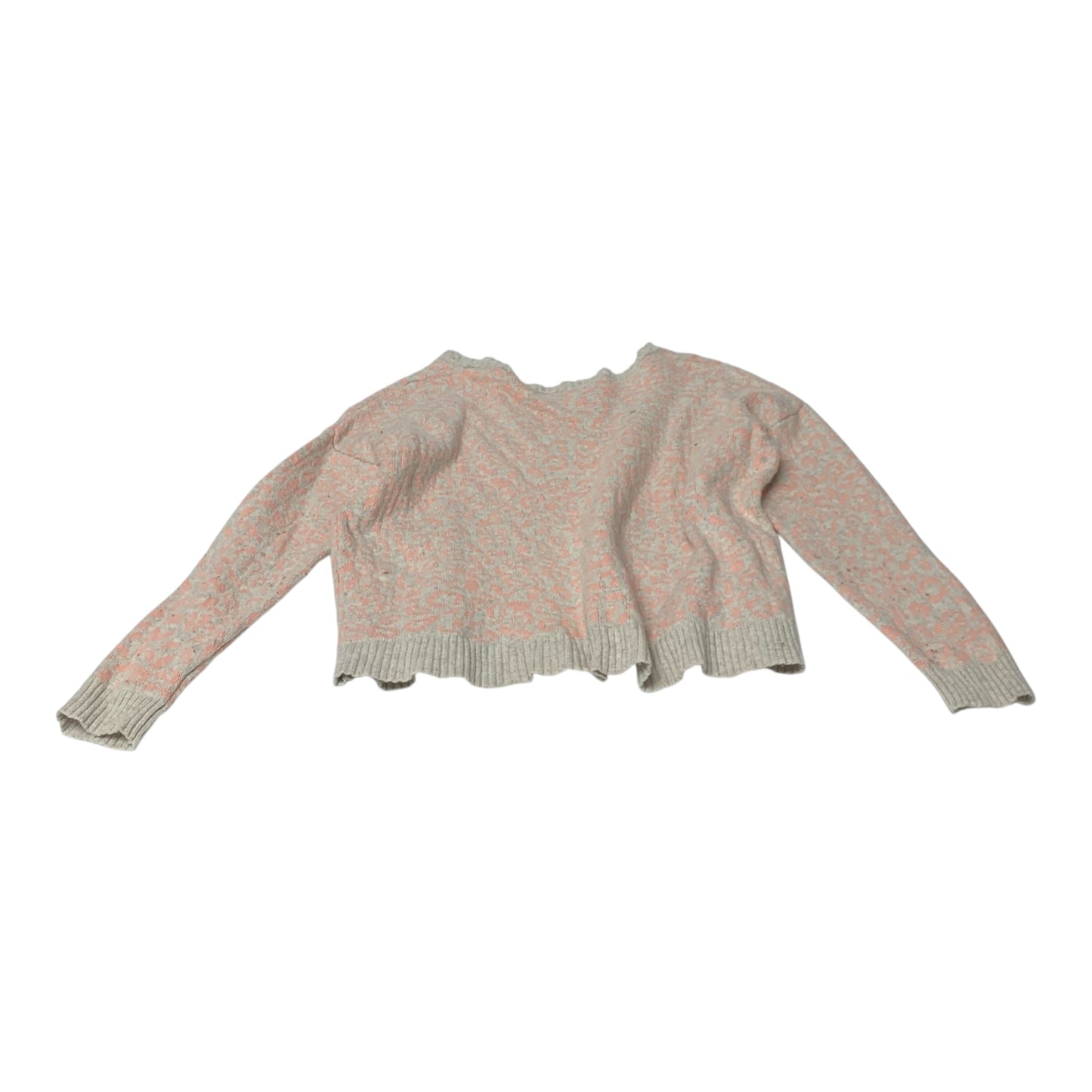 Sweater By Free People In Pink & Tan, Size: M