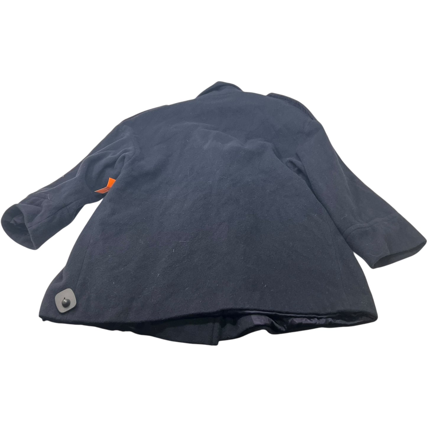 Coat Peacoat By Limited In Navy, Size: S