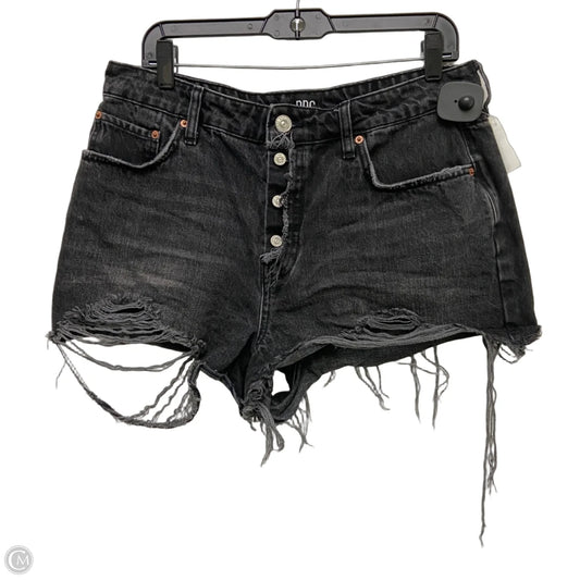 Shorts By Bdg In Black Denim, Size: 14