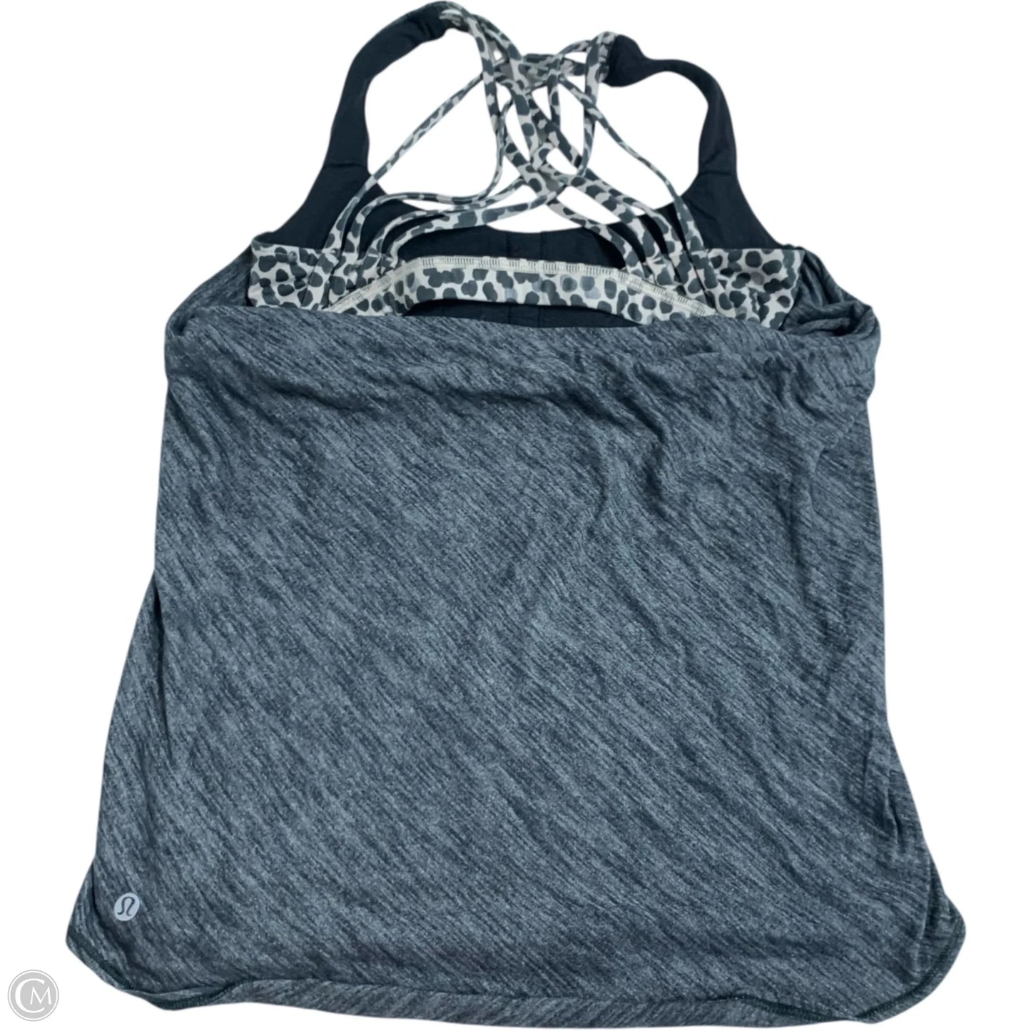 Athletic Tank Top By Lululemon In Grey, Size: S
