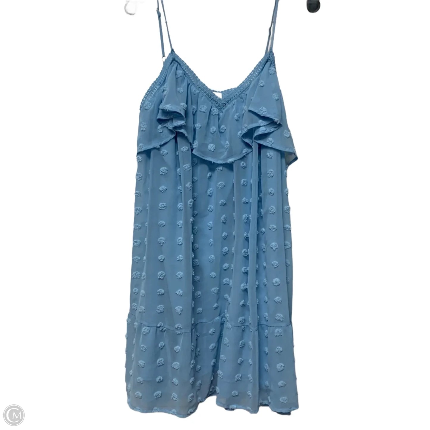 Dress Casual Short By Grace Karin In Blue, Size: L
