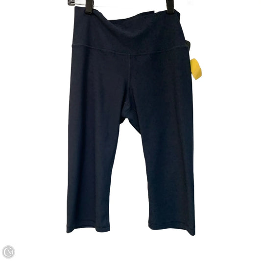 Athletic Leggings Capris By Old Navy In Navy, Size: M