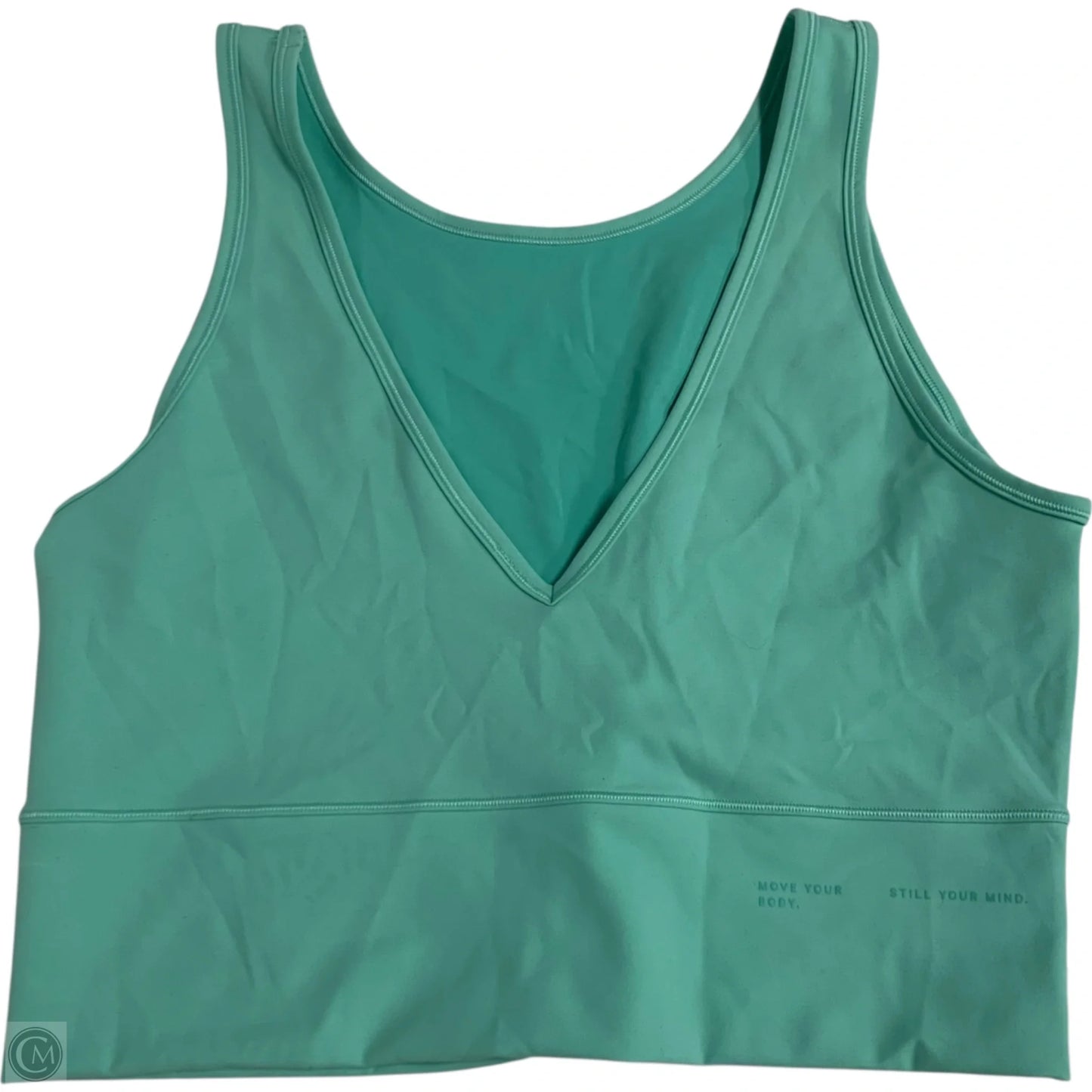 Athletic Bra By Lululemon In Blue, Size: L