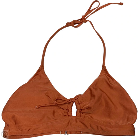 Swimsuit Top By Cupshe In Orange, Size: M