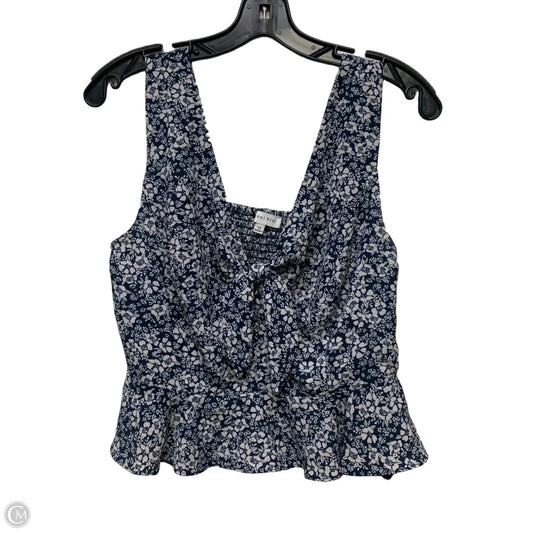Top Sleeveless By Gianni Bini In Blue, Size: L