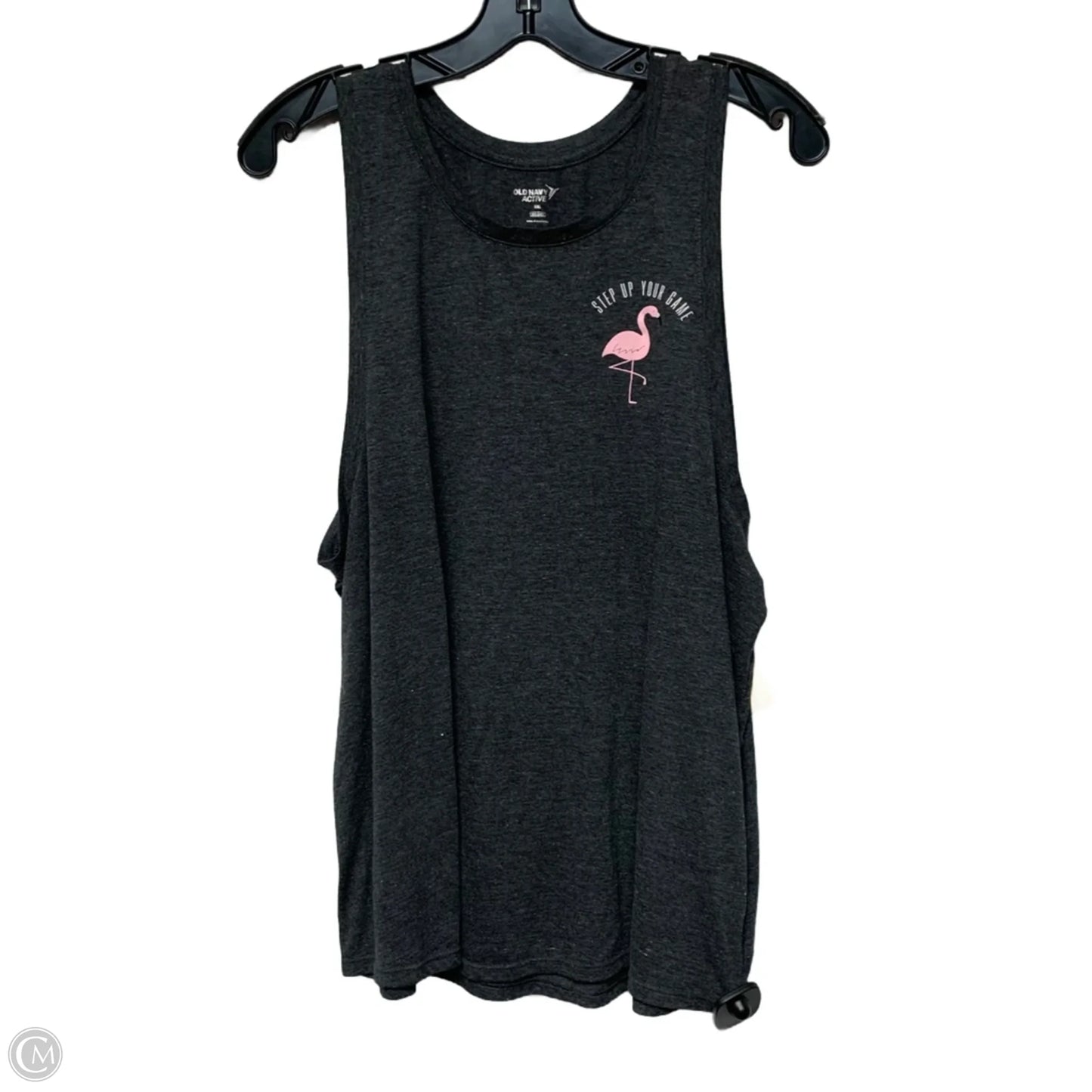 Athletic Tank Top By Old Navy In Grey, Size: Xxl
