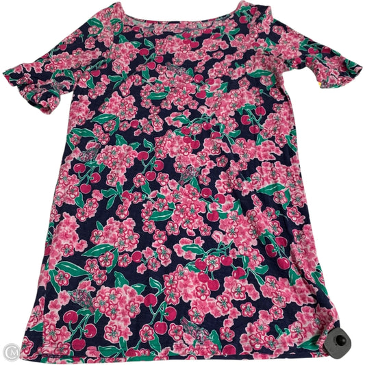 Dress Designer By Lilly Pulitzer In Blue & Pink, Size: Xl