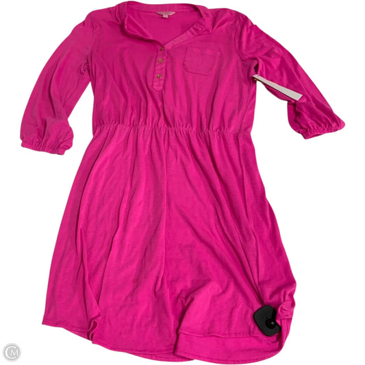 Dress Designer By Lilly Pulitzer In Pink, Size: L