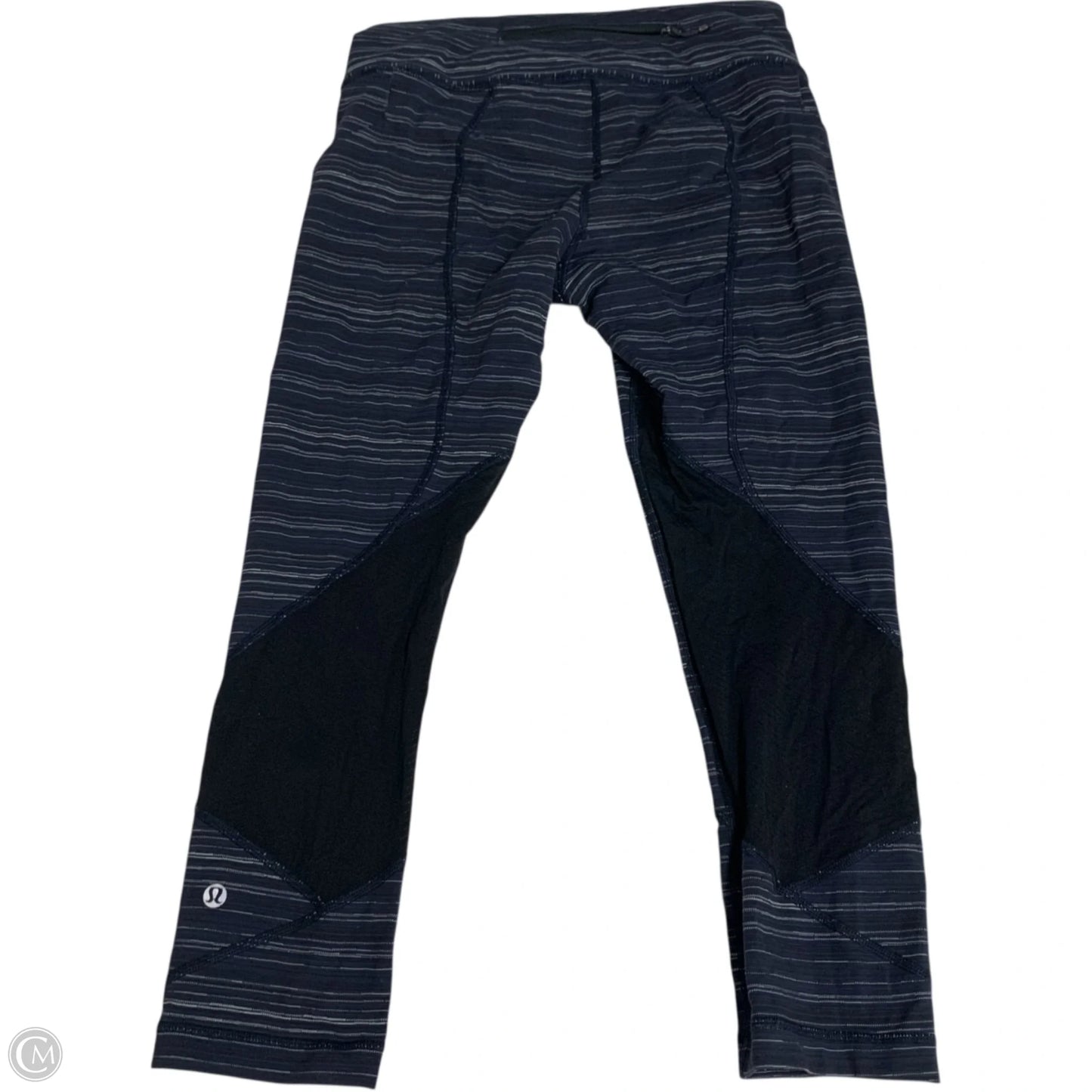 Athletic Leggings Capris By Lululemon In Blue, Size: 6