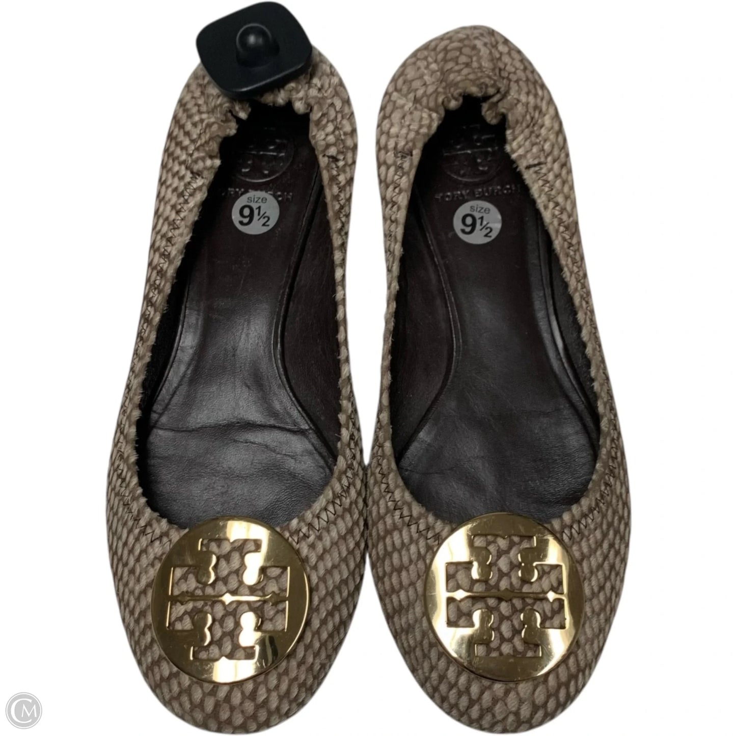 Sandals Designer By Tory Burch In Brown, Size: 9.5