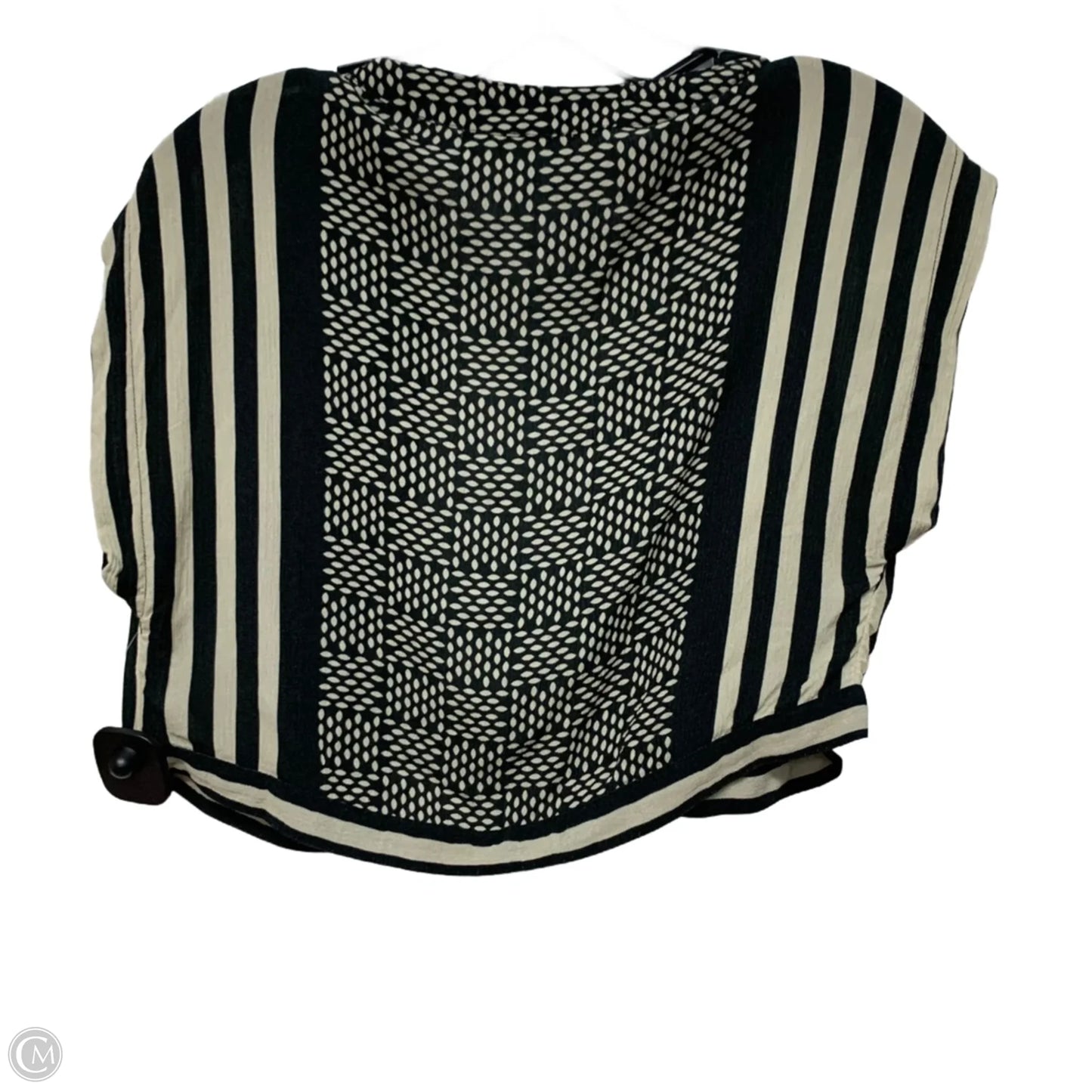 Vest Other By Soft Surroundings In Black & Cream, Size: Xs