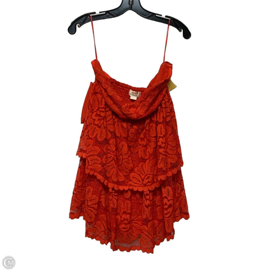 Dress Casual Short By Maeve In Red, Size: M